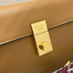 Prada Soft Sound Small Leather Shoulder Bag With Charms 1BD379